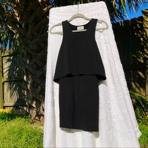 Everly Black Stretchy Mini Dress | M